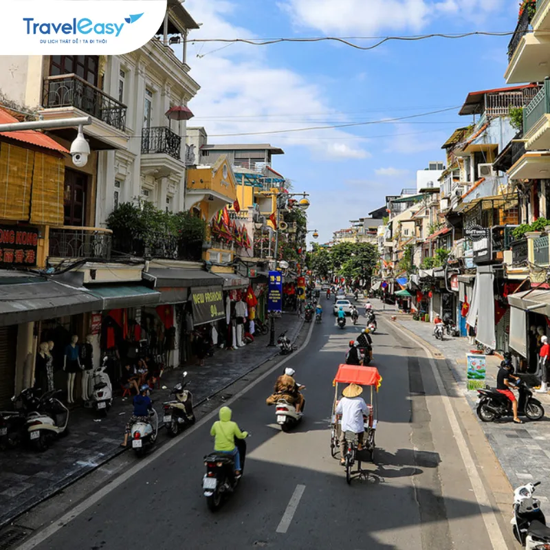 Thuê xe máy khi du lịch Hà Nội tự túc