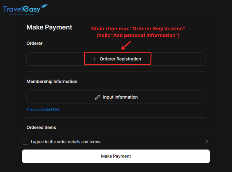 Hướng dẫn cách mua Membership BIGBANG - TravelEasy