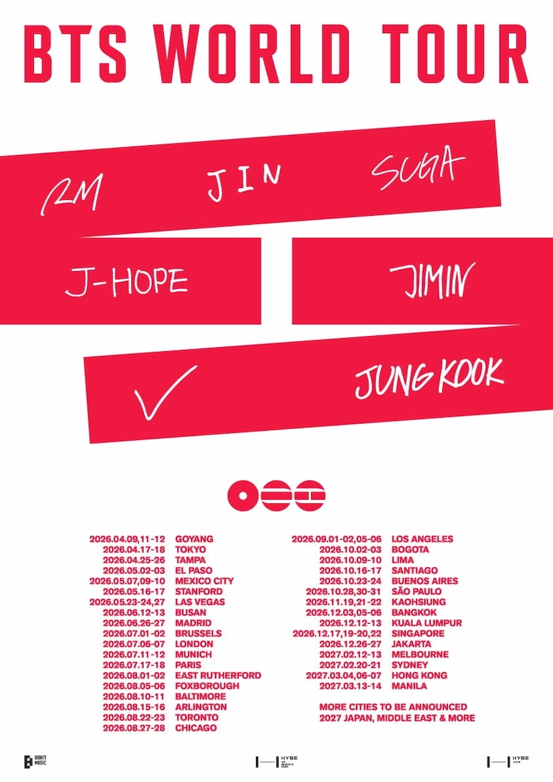 Tất tần tật concert BTS 2026: Lịch trình, giá vé và cách săn - TravelEasy