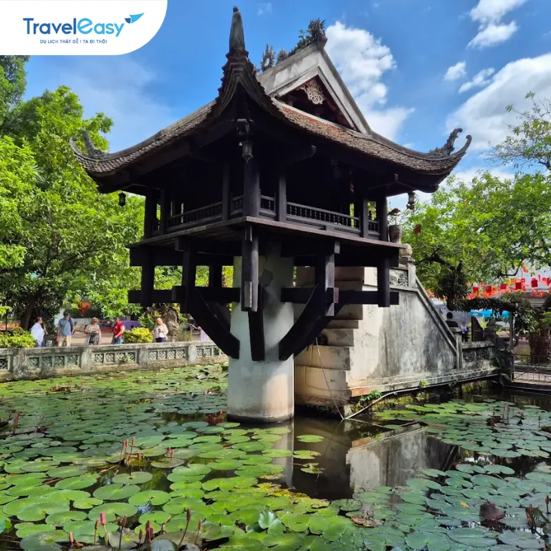 Chùa Một Cột là biểu tượng văn hóa tiêu biểu của Thủ đô Hà Nội