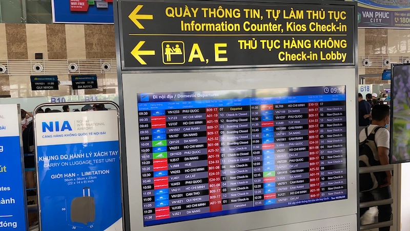 Sơ đồ nhà ga T1 sân bay Nội Bài và cách di chuyển - TravelEasy