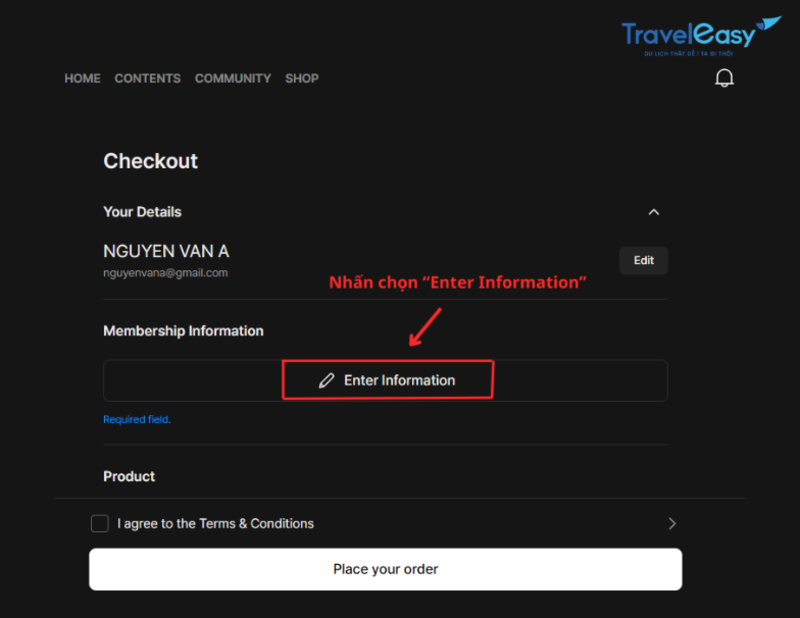Hướng dẫn cách mua Membership BIGBANG - TravelEasy