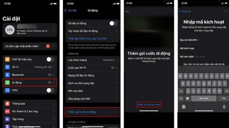 Cách cài đặt eSIM nhanh chóng cho Iphone và Android từ A-Z - TravelEasy